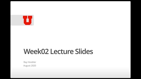Thumbnail for entry Week02 check standard lecture