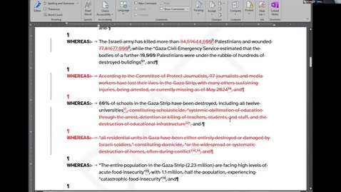 Thumbnail for Academic Senate Meeting Webinar on May 9th, 2024 (Part 2 of 2)