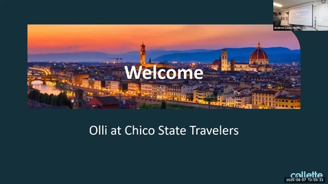 Thumbnail for OLLI Travel Information Session April 2025