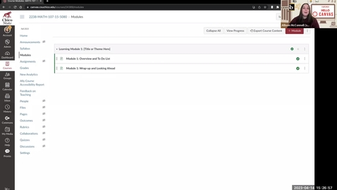Thumbnail for Day 4 - Setting up Your Modules and Pages (10-Minute Tasks Series)