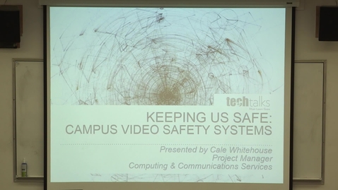 Thumbnail for Campus Video Safety Systems- Cale Whitehouse