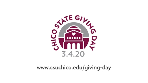 Thumbnail for Chico State Giving Day 2020