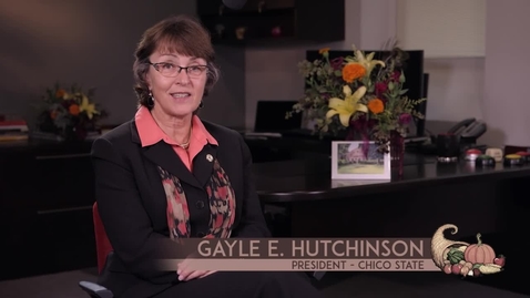 Thumbnail for President Hutchinson - Thanksgiving Message to Campus
