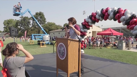 Thumbnail for entry Chico State - President Hutchinson - Incoming Student Address - 2016