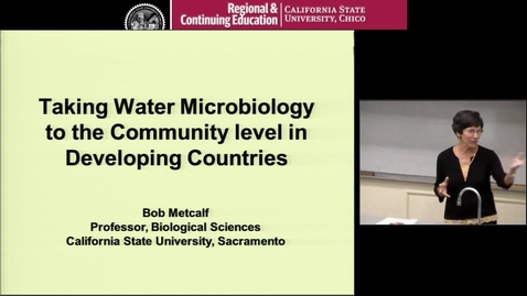 Thumbnail for entry Taking Water Microbiology to the Community Level in Developing Countries