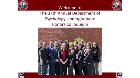 Thumbnail for Student Honors Colloquium - 37th Annual - Complete Program
