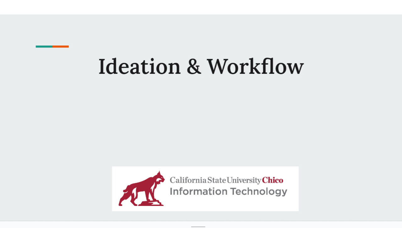 AI Ideation &amp; Workflow