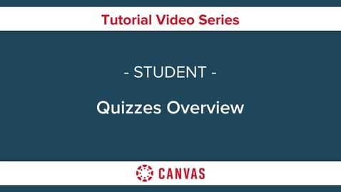 Thumbnail for entry Quizzes (Access, Submit, &amp; View Results)