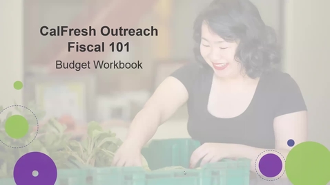 Thumbnail for entry Budget Workbook