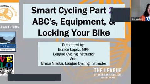 Thumbnail for entry Smart Cycling, Part 2: The ABCs of Cycling