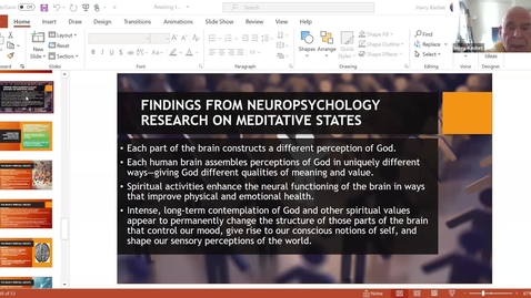 Thumbnail for entry Rewiring Your Brain for Spiritual &amp; Personal Development:  Session 5