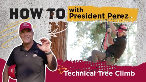 Thumbnail for HOW TO TECHNICAL TREE CLIMB