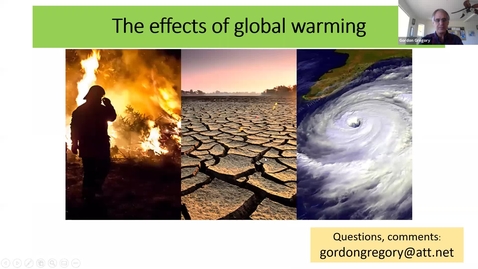 Thumbnail for entry Lecture 2:  Climate Change - The Effects of Global Warming