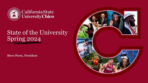 Thumbnail for STATE OF THE UNIVERSITY - SPRING 2024