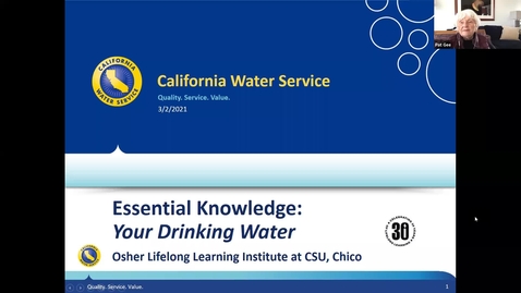 Thumbnail for entry Essential Knowledge: Your Drinking Water:  Session 1
