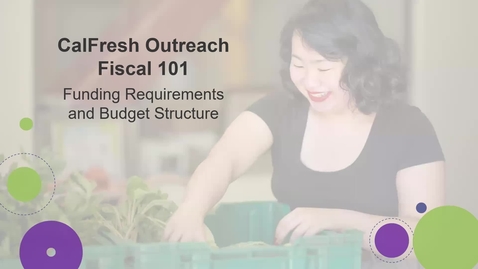 Thumbnail for Funding Requirements and Budget Structure