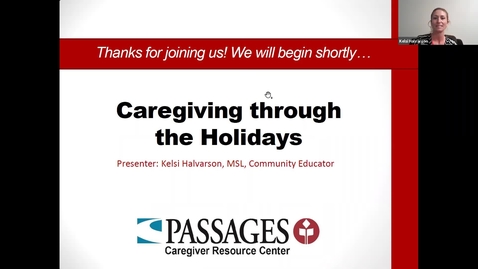 Thumbnail for entry Caregiving Through The Holidays
