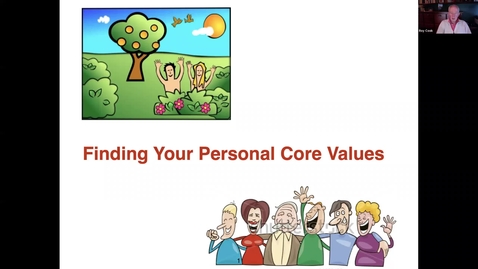 Thumbnail for entry Finding Your Personal Core Values: Summer'21_v3