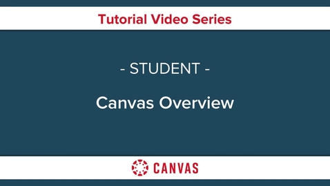 Thumbnail for Canvas Overview (Navigate Dashboard, Courses, &amp; Glogal Links)