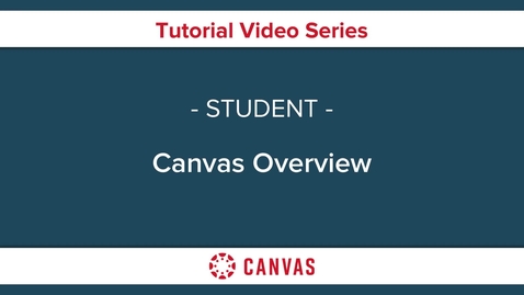 Thumbnail for entry Canvas Overview (Navigate Dashboard, Courses, &amp; Glogal Links)