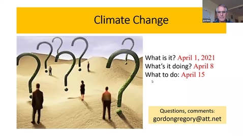 Thumbnail for entry Climate Change: How We Know It's Real and What It's Already Doing, Session 3
