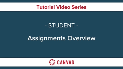 Thumbnail for entry Assignments (Viewing and Accessing)