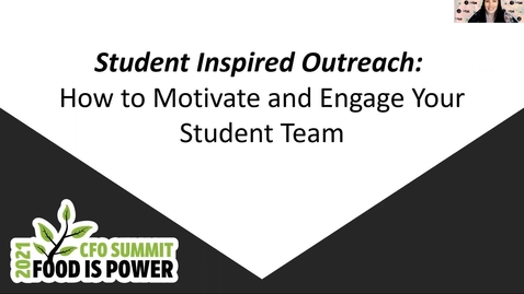 Thumbnail for entry Student Inspired Outreach: How to Motivate and Engage Your Student Team 