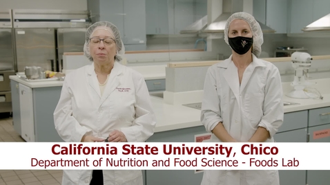 Thumbnail for entry Nutrition and Food Science - Welcome to the Foods Lab 2020