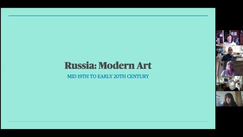 Thumbnail for entry Russian Art: Session 1