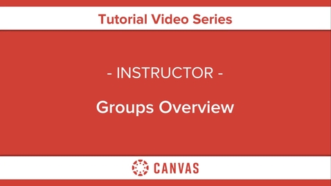 Thumbnail for Groups Overview