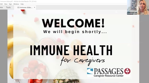 Thumbnail for entry Immune Health for Caregivers