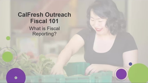 Thumbnail for entry What is Fiscal Reporting?