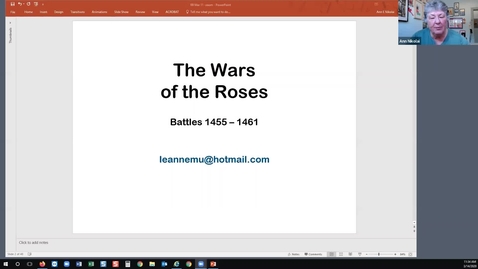 Thumbnail for entry The Wars of the Roses: Battles 1455-1461 (Session 5)