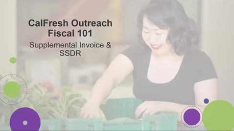 Thumbnail for Supplemental Invoice &amp; SSDR
