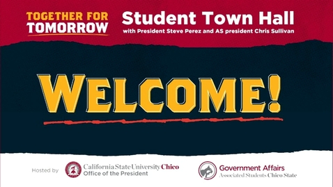 Thumbnail for STUDENT TOWN HALL - MARCH 5 - 2025