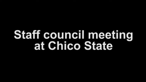 Thumbnail for 2014 Staff Council Awards - Catch The Spirit