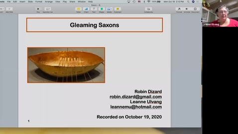 Thumbnail for entry Gleaming Saxons: Week 6 (November 2)