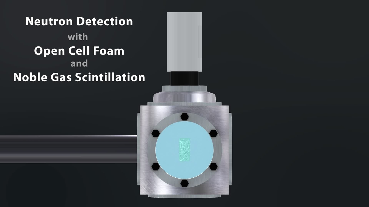 Neutron detection by excimer scintillation