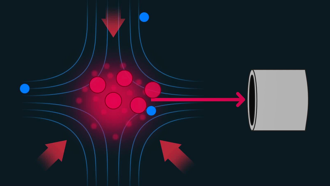 Measuring Pressure with a Cold-Atom Vacuum Standard