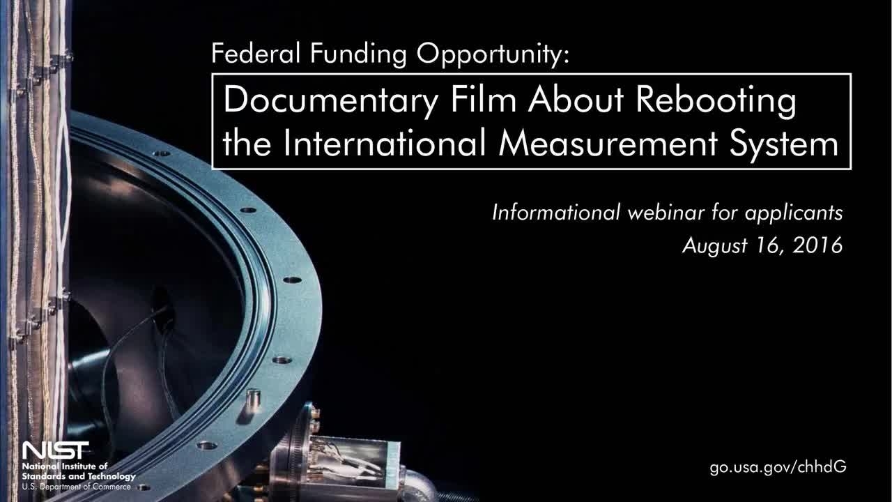 Webinar: Funding Opportunity to Produce a Science Documentary