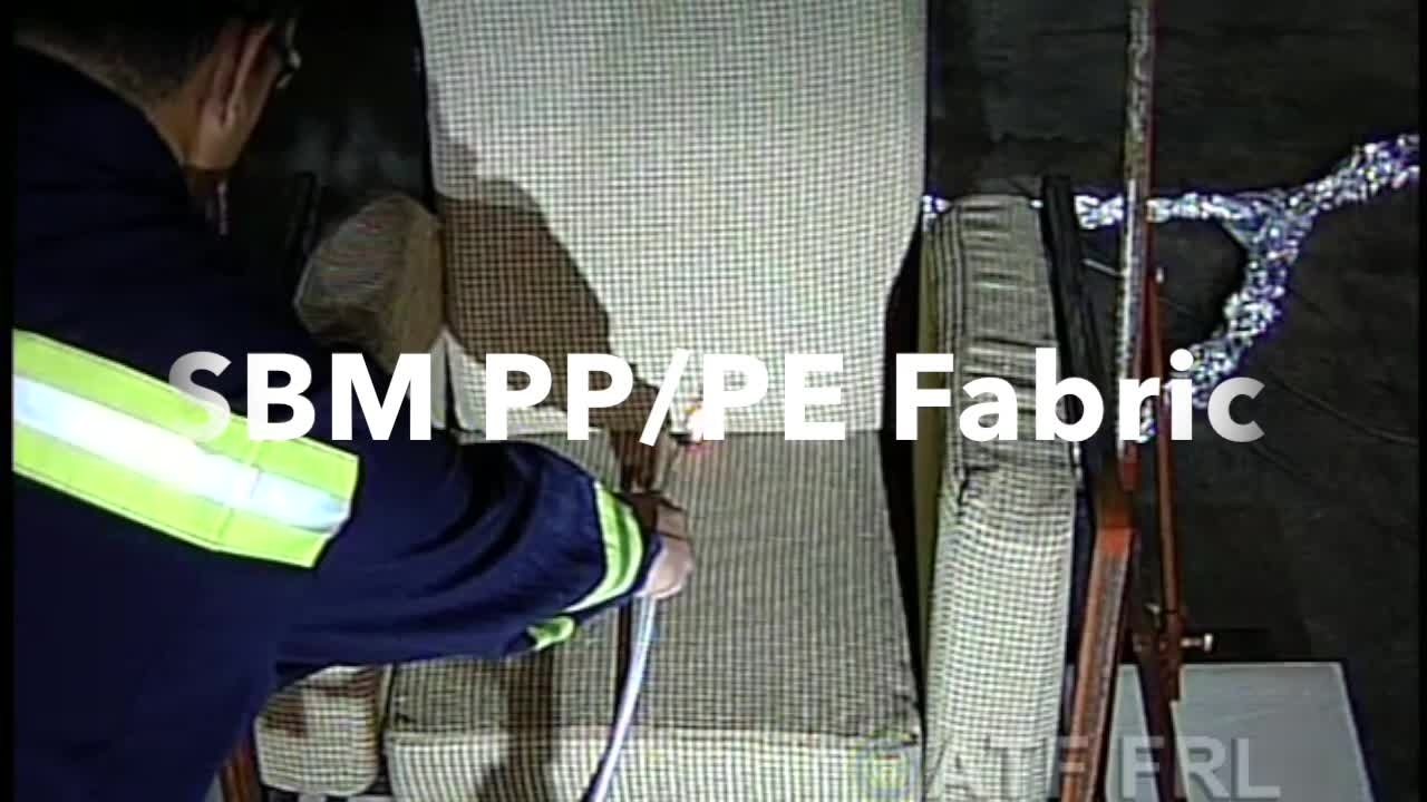 Stach, Boron, MMT PP-PE Fabric Chair Test Burn