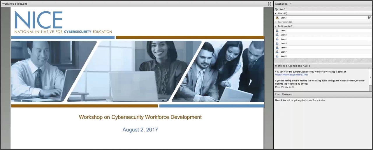 Workshop on Cybersecurity Workforce Development