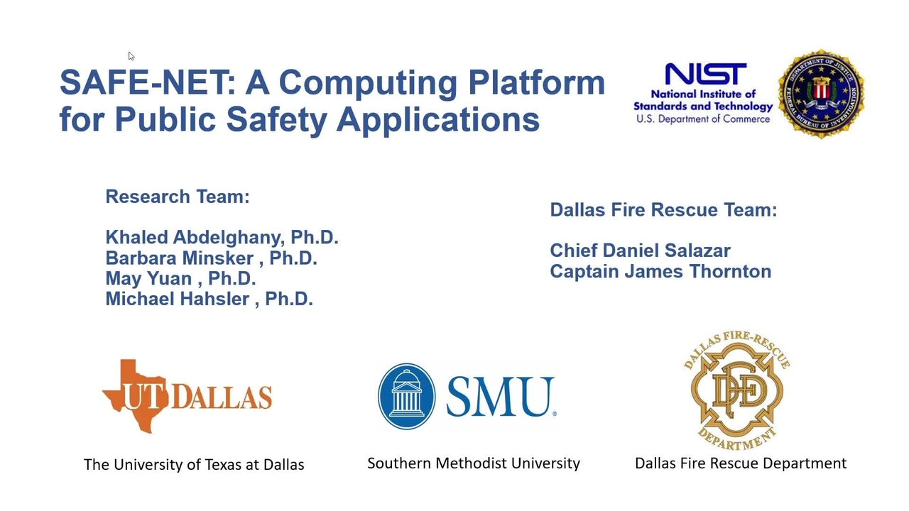 SAFE-NET_Computing Platform for PS Applications_On-Demand Session