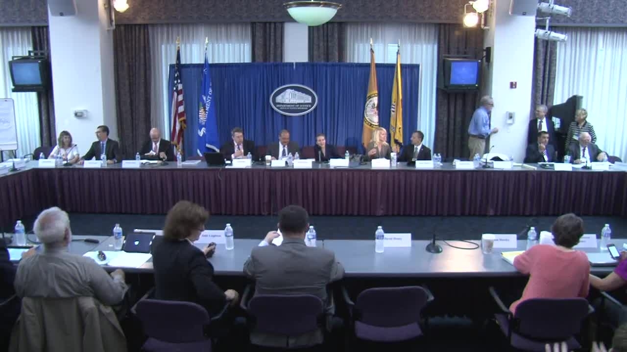 National Commission on Forensic Science Meeting Part 3