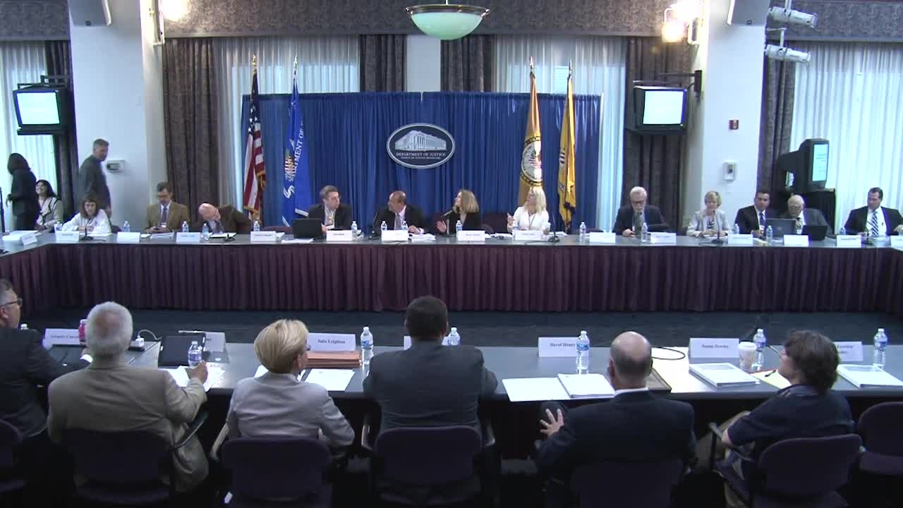 National Commission on Forensic Science Meeting Part 1