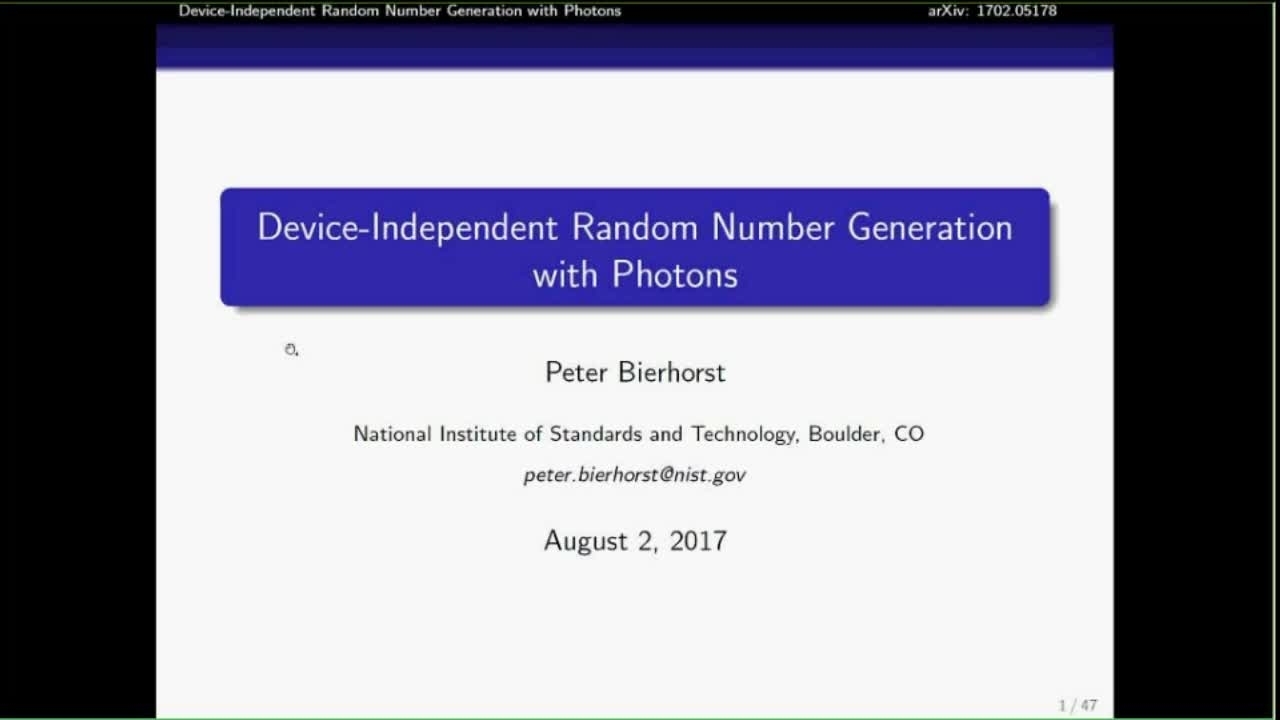 Peter Bierhorst - Applications III