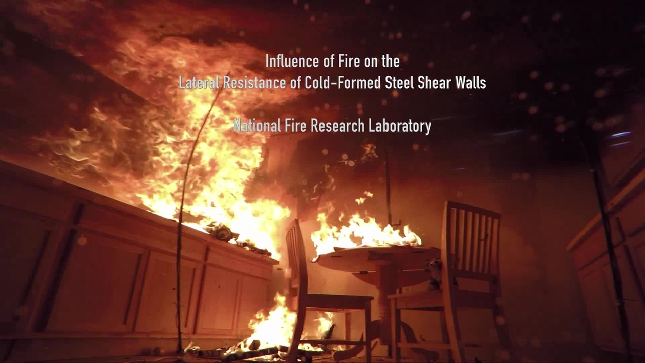 Influence of Fire on the Lateral Resistance of Cold-Formed Steel Shear Walls (Project Overview)