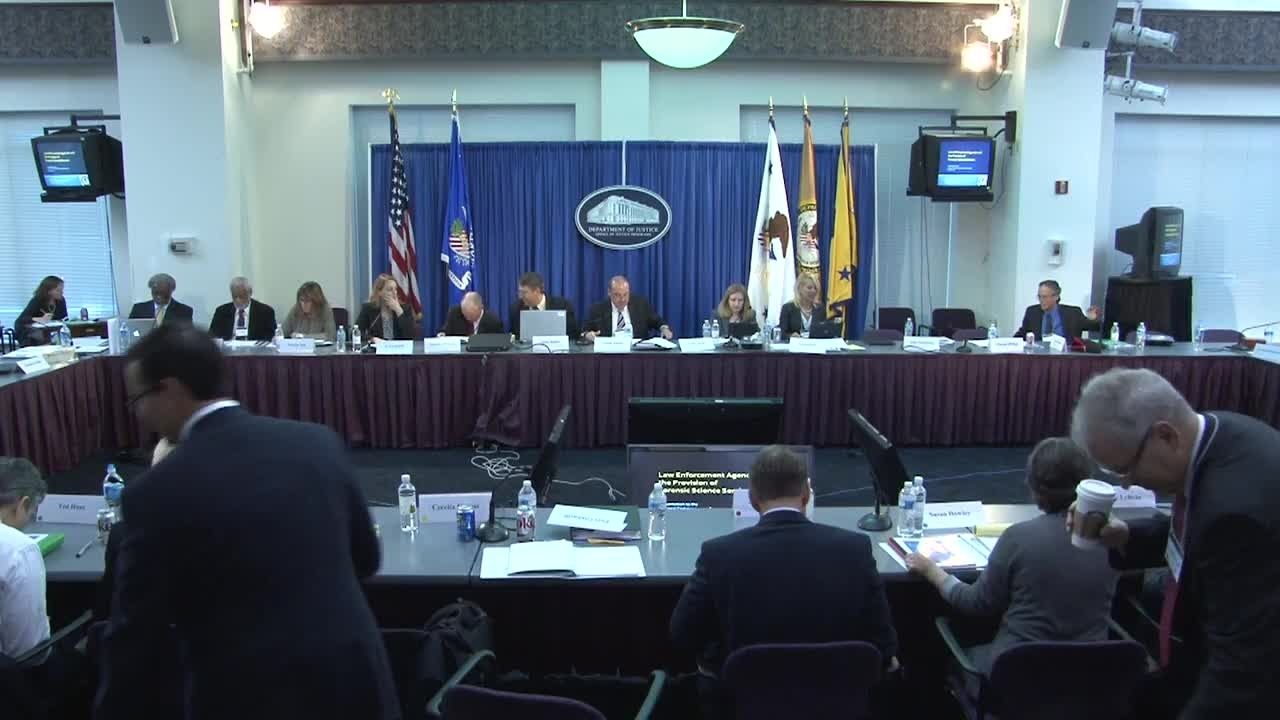 National Commission on Forensic Science, 4th Meeting, Part 6