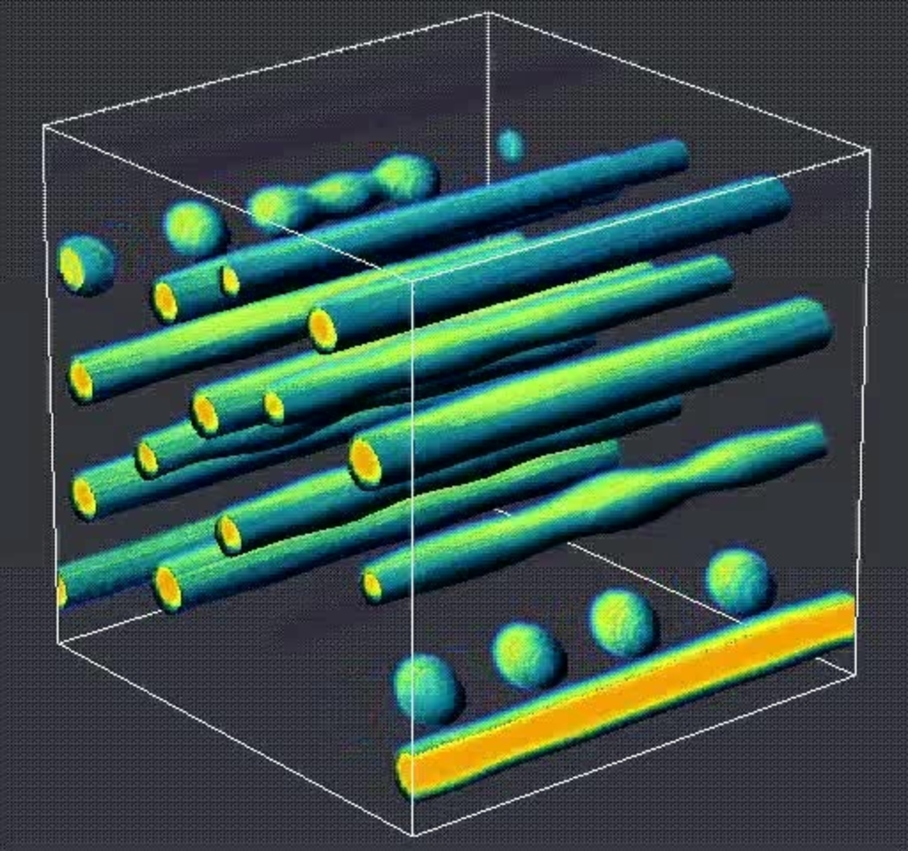 Phase Separation of a Two Component Fluid