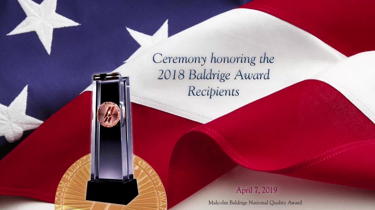Baldrige Awards Ceremony 2019